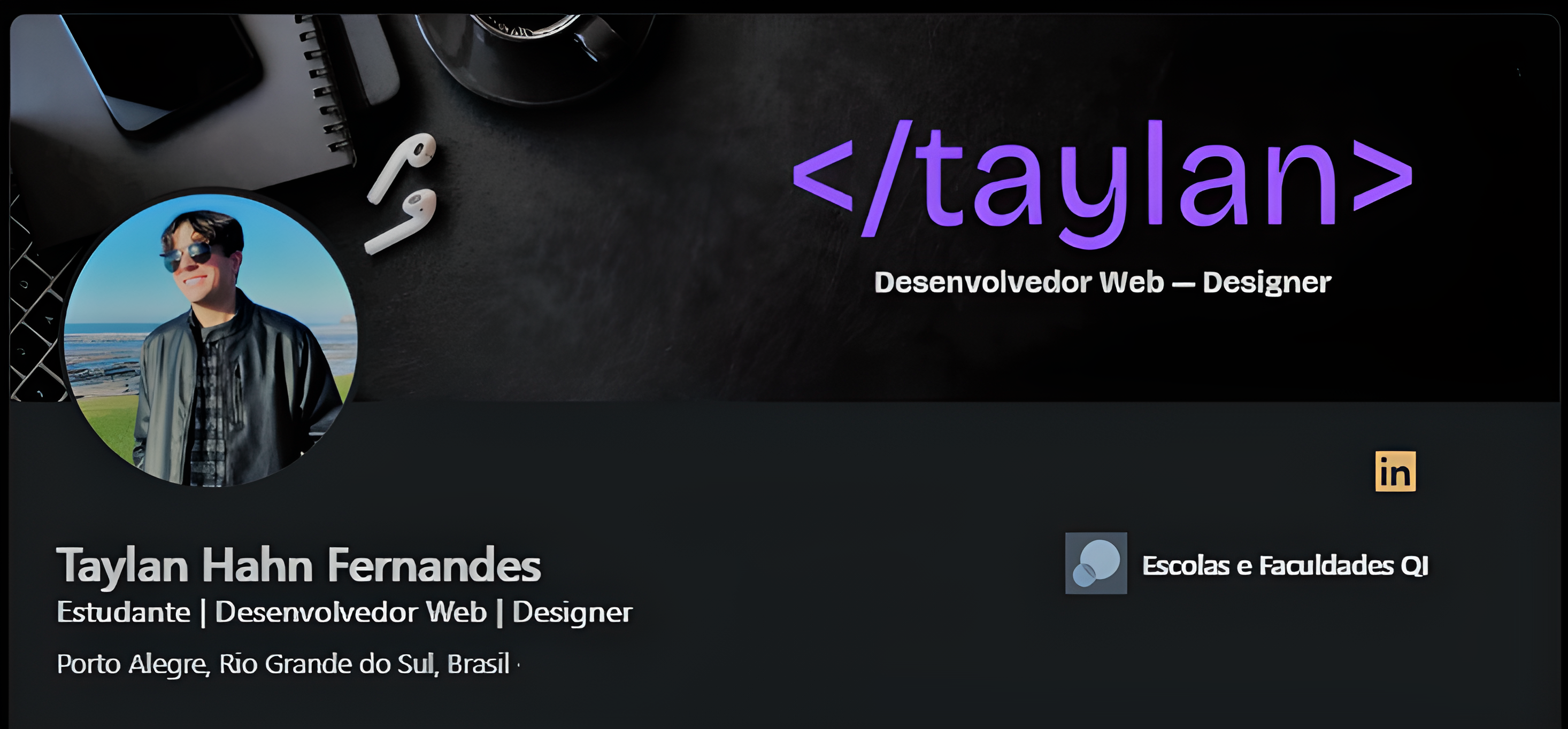 perfil do linkedin